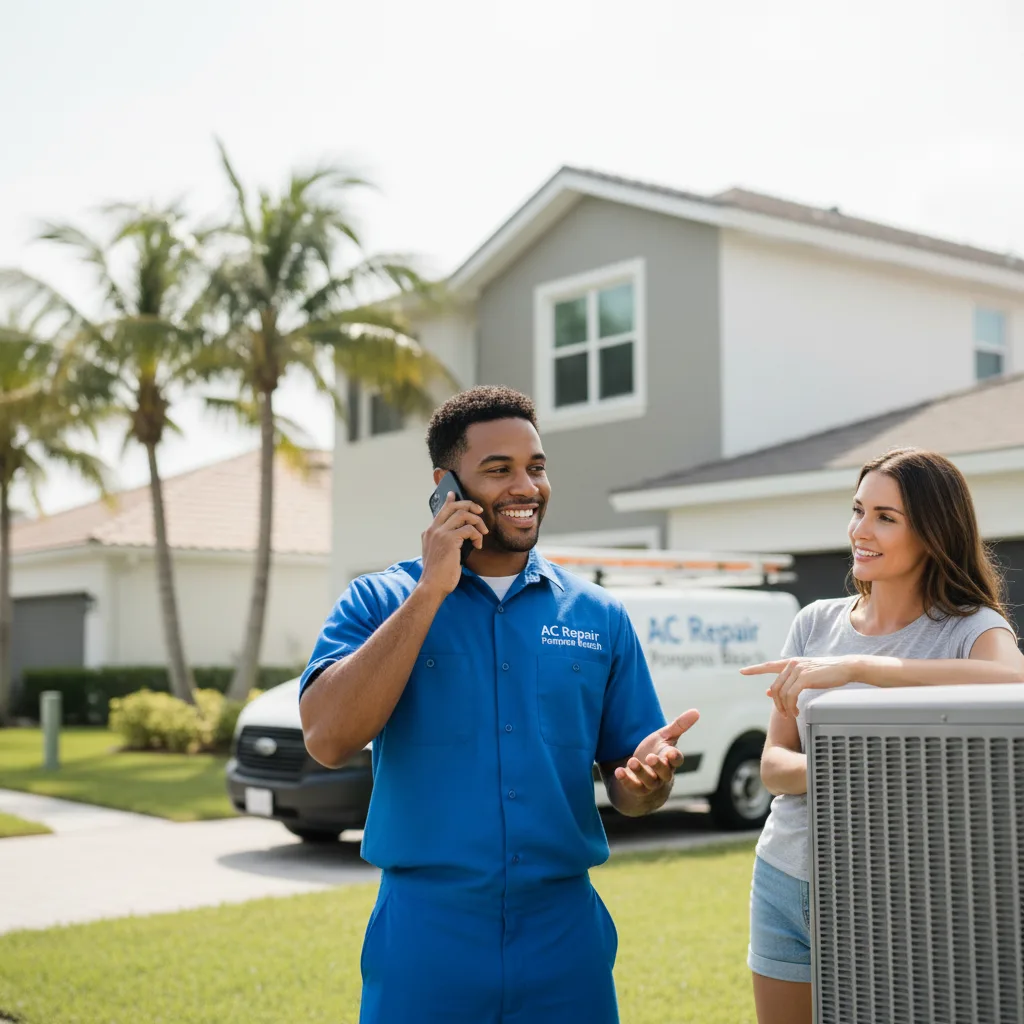 AC Repair Pompano Beach customer support in Harleton